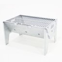 Ver imagem 4 de Churrasqueira Galvanizada Desmontável Cinza