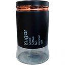 Ver imagem 1 de Frasco Pote Sugar de Vidro Médio Mantimentos Tampa Hermético