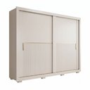 Ver imagem 1 de Guarda Roupas Casal 2 Portas de Correr com Espelho Interno 6 Gavetas 100% MDF Clara