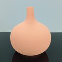 Ver imagem 5 de Vaso Decorativo Enfeite Planta Aparador Garrafa Cerâmica 20x18x18cm Pêssego
