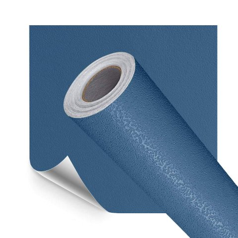 Papel de Parede Adesivo Lavavel Texturizado Casca Azul Oceano