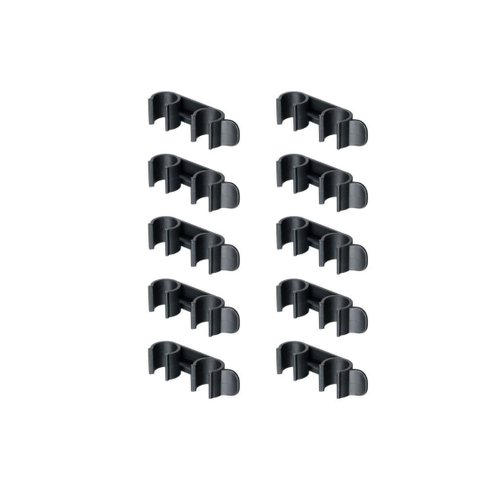 Kit 10 Conector Presilha Tubular Cadeira Iso Turim Palito Plastica