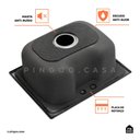 Ver imagem 7 de Kit Tanque Aço Inox e Cuba para Cozinha Nawa Pingoo.casa