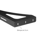 Ver imagem 5 de Par Mão Francesa Suporte Ar Condicionado 45x20cm Oblongos