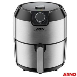Fritadeira sem Óleo Arno Airfry Super Inox com 4,2l e Cesto Removível Ifry Inox 110v - 3