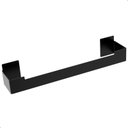 Ver imagem 3 de Porta Toalha Rosto com Adesivo Suporte Banheiro Preto F.elg