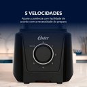 Ver imagem 7 de Liquidificador Oster OLIQ450-127 1100W 3,3L Preto 5 Velocidades 110V