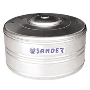 Caixa D' Água Em Aço Inox Com Tampa 500 Litros Compacta Funda - SANDER