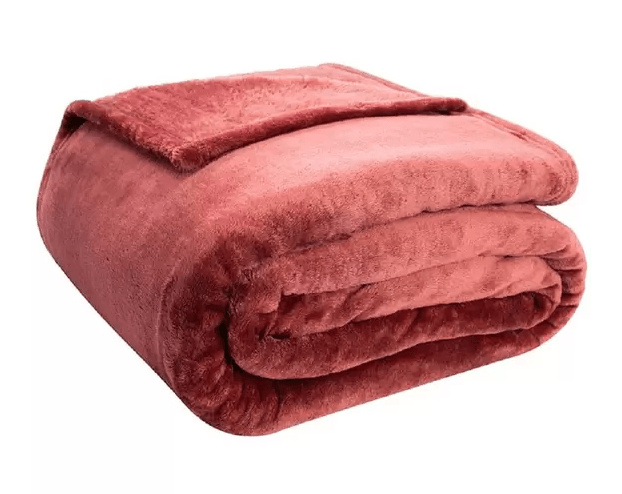 Cobertor Velour - Queen 2.20x2.40 - Camesa VINHO QUEEN - 1