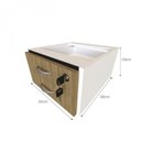 Ver imagem 3 de Escrivaninha Mesa Escritório 100cmx47cm 15mm