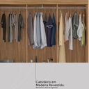 Ver imagem 6 de Guarda-Roupa Casal 6 Portas 2 Gavetas 149 cm Fast Amendola/Off White