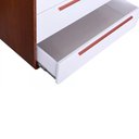 Ver imagem 4 de Cômoda Infantil Evolutiva Redonda Cor Branca Com Madeira