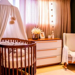 Cômoda Infantil Evolutiva Redonda Cor Branca Com Madeira - 5