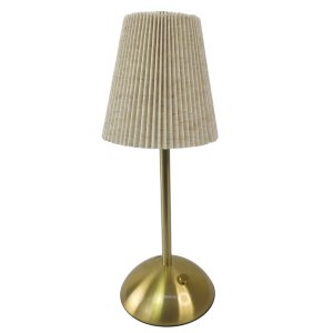 Luminaria de Mesa Led 3 Tons Abajur Controla de Intensidade Bateria Recarregavel Usb Decoraçao Quart