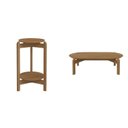 Ver imagem 2 de Kit 2 Peças com Mesa de Centro e Mesa Lateral Lizz