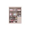 Guarda-Roupa Infantil Rosa 3 Portas e 4 Gavetas 220cm Pérola - 7