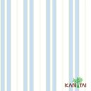 Ver imagem 1 de Papel de Parede Listrado Azul