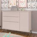 Ver imagem 1 de Cômoda Infantil 1 Porta 3 Gavetas Melinda 