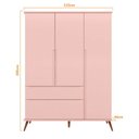 Ver imagem 4 de Guarda-Roupa Infantil Melinda
