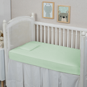 Ver imagem 2 de Kit Par Fronhas Bebê Berço Percal 200 Fios Menino Menina 100% Algodão:verde