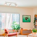 Ver imagem 7 de Trilho Eletrificado 84cm 6 Spots E27 Led Comum C/ Conector/emenda Cor:branco