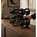 Ver imagem 1 de Adega para Vinhos Suporte Madeira MDF 6 Garrafas Infinito