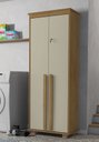 Ver imagem 2 de Armario Multiuso México Cinamomo com Off White - Rv Moveis Rv Móveis