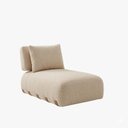 Ver imagem 2 de Poltrona 90cm Madrid Yescasa Bege