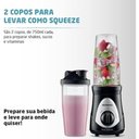 Ver imagem 2 de Liquidificador Portátil Mondial Personal Blender Dg01 750 Ml