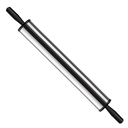 Ver imagem 2 de Rm Rolo de Mao para Massa Profissional Cromado 400x57mm