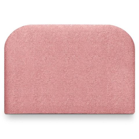 Cabeceira Painel Suspenso Solteiro 100 cm Alana Organica Boucle Rosa Artte