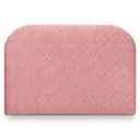 Ver imagem 1 de Cabeceira Painel Suspenso Solteiro 100 cm Alana Organica Boucle Rosa Artte