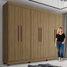 Guarda-Roupa 6 Portas 4 Gavetas Coliseu Top Imop Móveis - 8