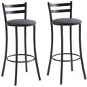 Ver imagem 1 de Conjunto 2 Banquetas Bistrô 17 Preto