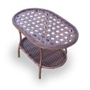 Ver imagem 2 de Conjunto de Sofá Fibra Sintética Berlim Trançado - 1 Sofá 2L + 2 Poltronas + 1 Mesa de Centro - Teci