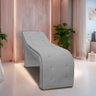 Maca Estética Estofada Clean Veludo Cinza Claro Sofa Store - 2