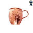 Ver imagem 2 de Caneca Barril Cobre Martelada Moscow Mule - 500ml