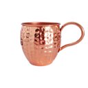 Ver imagem 1 de Caneca Barril Cobre Martelada Moscow Mule - 500ml