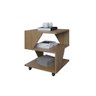 Kit com 2 Mesa de Cabeceira Spin para Quarto Casal Poquema - 4
