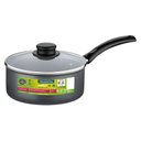 Ver imagem 3 de Panela Antiaderente com Tampa de Vidro 16 Cm 1,4l Turim Grafite Tramontina