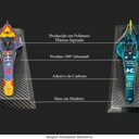 Ver imagem 2 de Conjunto 2 Miniaturas de Quadro Decorativos 33cm X 12,5cm Carro F1 Aston Mrtn Nº34 e Rb Nº4 - Gran B