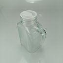 Ver imagem 6 de Jarra de Vidro 1,5L Transparente 23x12x8cm Água Suco Chá Bebidas Mesa Detox