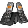 Telefone S/ Fio Id + Ramal C/ Entrada P/ Fone de Ouvido Ts 5122 Preto 4125122 - 1
