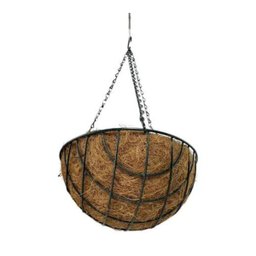 1 Vaso Fibra de Coco Suspenso Parede Pendente 40cm - 5