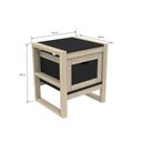 Ver imagem 5 de Mesa de Cabeceira Madeira Maciça Guará Yescasa