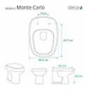Ver imagem 5 de Tampa De Vaso Sanitário Laqueado Monte Carlo Deca