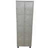 Roupeiro de Aço 8 Portas Cinza 198x63x40 - 2