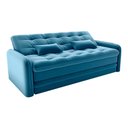 Ver imagem 4 de Sofá Cama Reclinável 3 Lugares Casal com Bicama Auxiliar Madalena Matrix