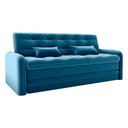 Ver imagem 6 de Sofá Cama Reclinável 3 Lugares Casal com Bicama Auxiliar Madalena Matrix