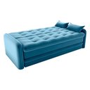 Ver imagem 3 de Sofá Cama Reclinável 3 Lugares Casal com Bicama Auxiliar Madalena Matrix